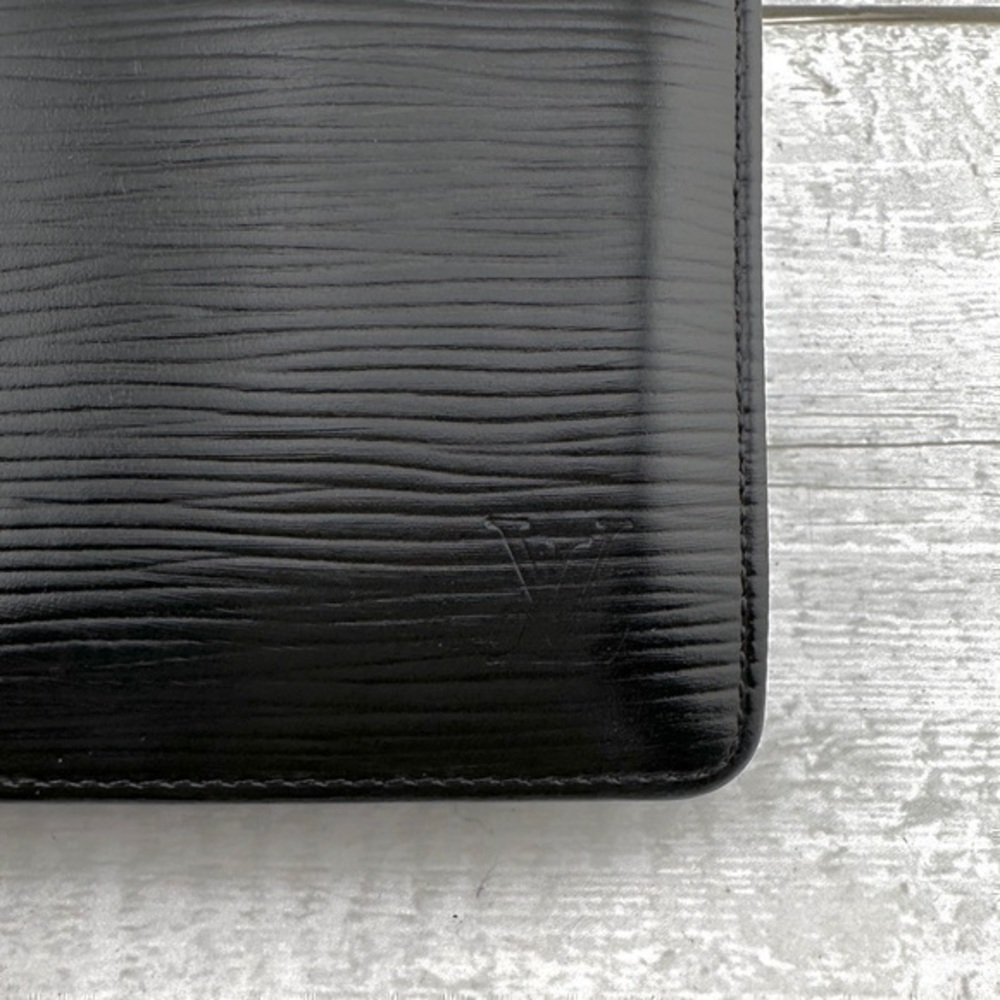 AUTHENTIC Louis Vuitton Marco Wallet. Previously owned. Color: Black. - Picture 6 of 15